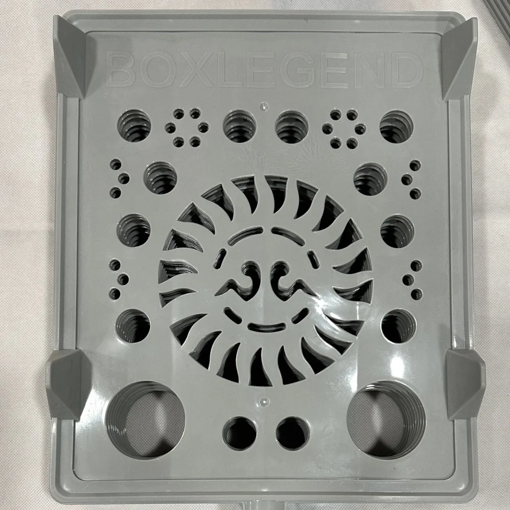 Box Legend Gray Plastic Shirt Organizer